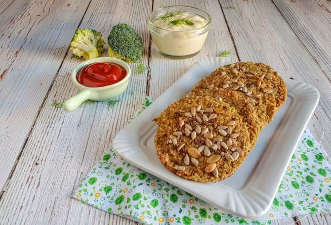 Burger di quinoa Cialde di cereali e verdura