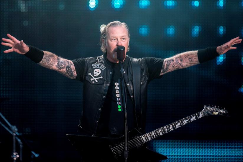 James Hetfield dei Metallica James Hetfield dal vivo