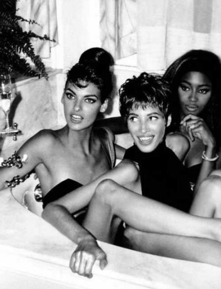 Naomi Campbell: curiosità e informazioni sull'icona della moda Naomi Campbell con Linda Evangelista e Christy Turlington