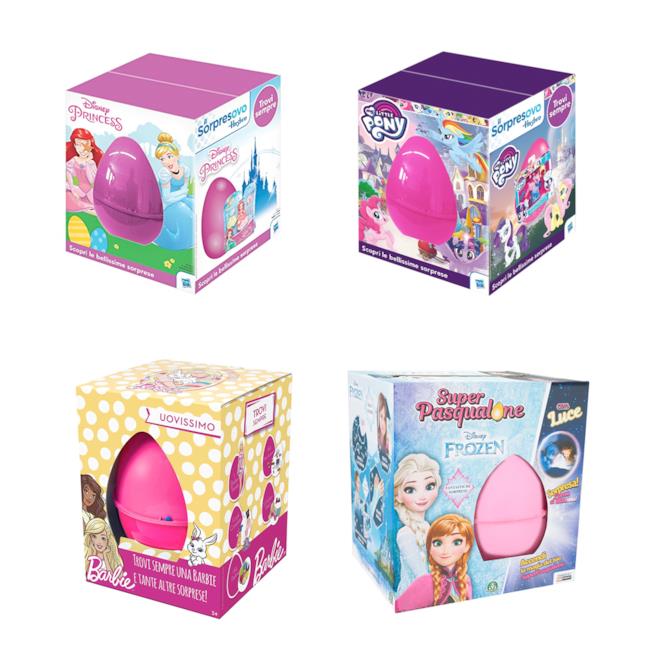 Uova di Pasqua giocattolo per le femmine Uova di Pasqua giocattolo per le femmine