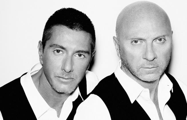 Stefano Dolce e Domenico Gabbana Gli stilisti Dolce e Gabbana