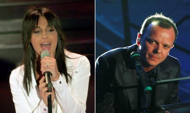 Anna Tatangelo e Gigi D'Alessio alle origini non si stavano simpatici Collage tra Anna Tatangelo alle origini e Gigi D'Alessio