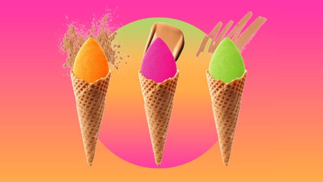 Le spugnette a uovo più amate dalla make-up addicted La Beauty Blender, la Miracle Complexion Sponge di Real Techniques e la make-up sponge PuroBio
