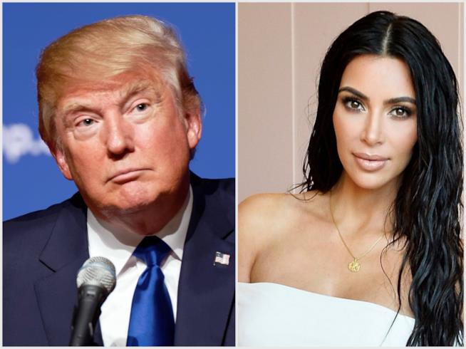 Donald Trump e Kim Kardashian parlano di riforma carceraria Donald Trump e Kim Kardashian