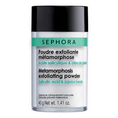Polvere esfoliante metamorfosi