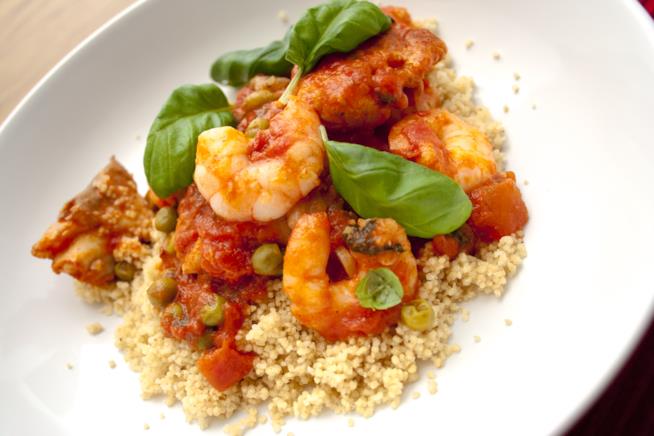 Cous cous di pesce: la ricetta Piatto con cous cous,