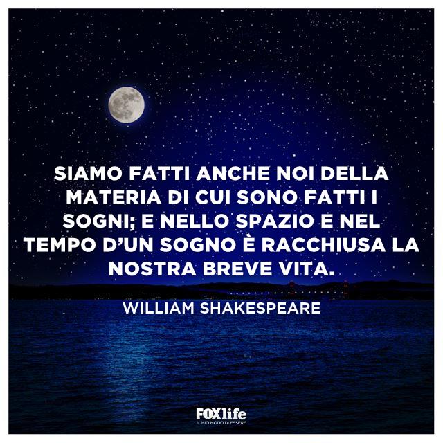 Citazione Shakespeare Mare di notte