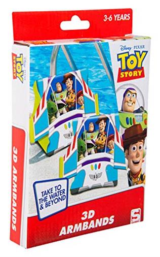 Braccioli 3D Toy Story con Woody e Buzz Lightyear