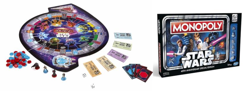 Due versioni di Monopoli dedicate a Star Wars Due edizioni di Monopoli dedicate a Star Wars