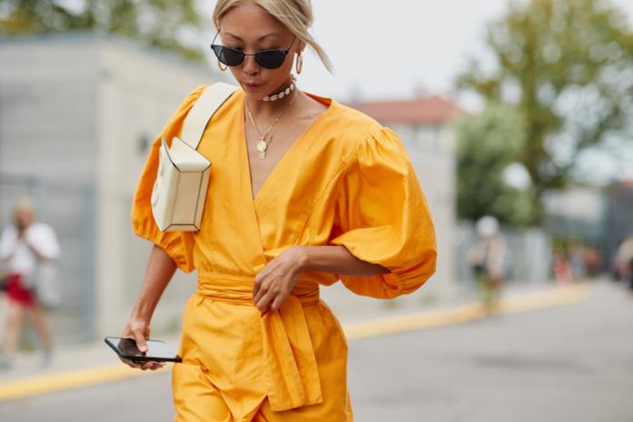 Outfit casual per la sera Outfit casual per la sera color senape