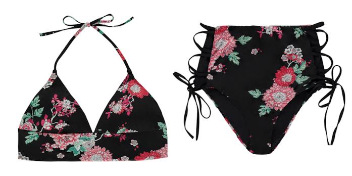 Bikini con fantasia fiori di Tezenis 2018 Bikini con fantasia fiori di Tezenis 2018