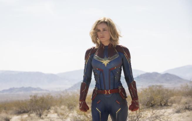 Brie Larson è Captain Marvel Brie Larson come Carol Danvers