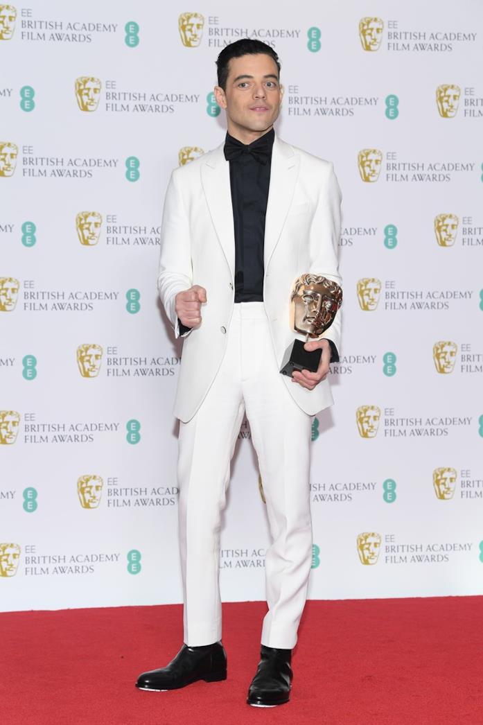 Rami Malek Rami Malek sul red carpet dei BAFTA