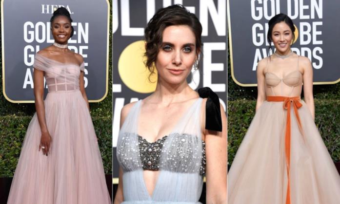 Golden Globes 2019 - Trend fashion Kiki Layne, Allison Brie e Constance Wu ai Golden Globes