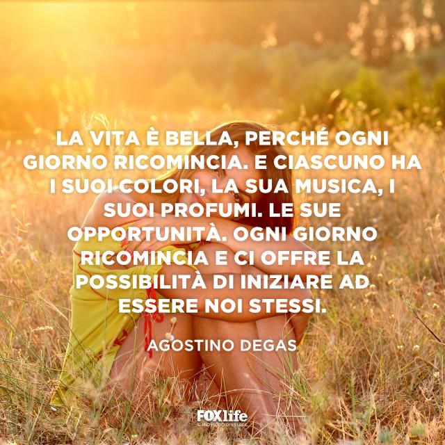 Citazione Degas Ragazza seduta in un prato pensierosa