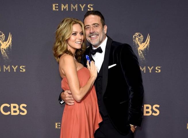 Jeffrey Dean Morgan sarà papà per la seconda volta Jeffrey Dean Morgan con la moglie Hilarie Burton
