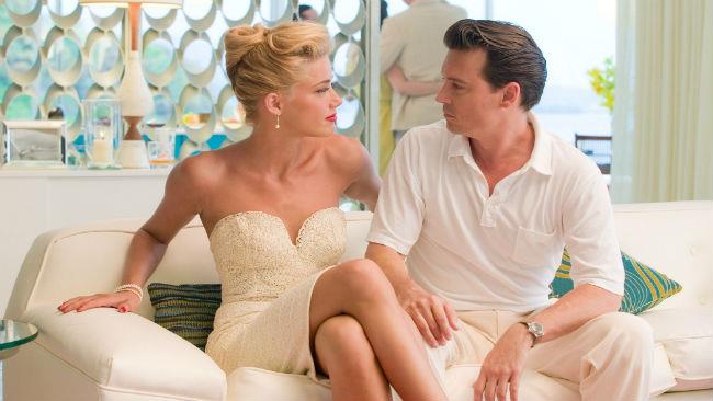 Johnny Depp e Amber Heard Johnny Depp e Amber Heard in The Rum Diaries