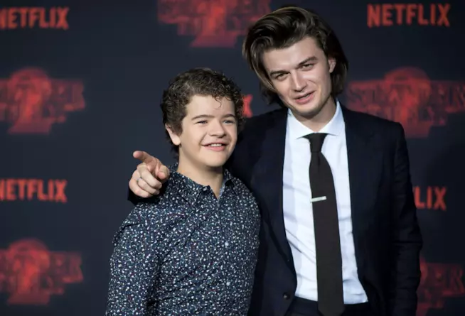 Joe Keery e Gaten Matarazzo Gaten Matarazzo e Joe Keery