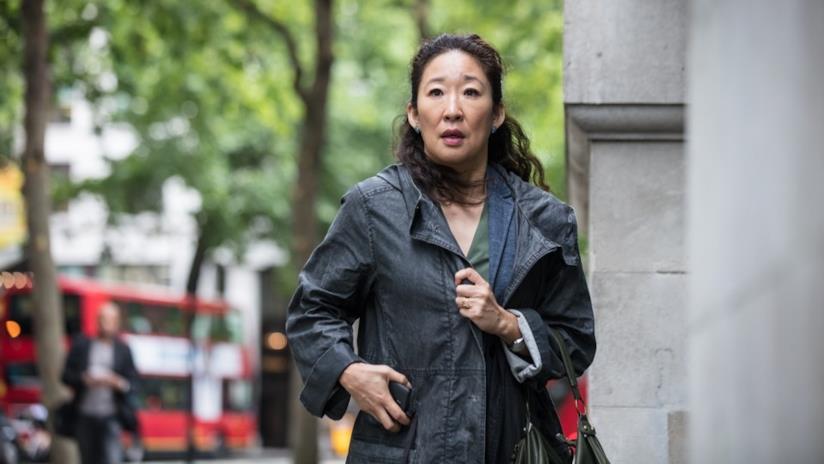 L'impatto della serie Killing Eve nella TV del futuro Sandra Oh in una scena di Killing Eve