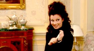 La Tata Fran Drescher in una scena de La Tata