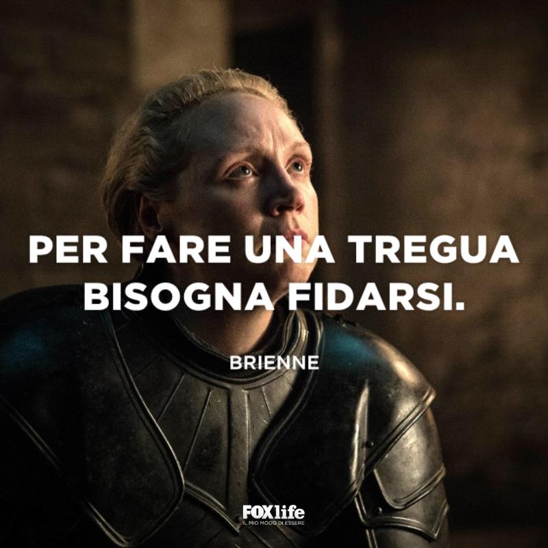 Citazione Brienne sulla pace Brienne