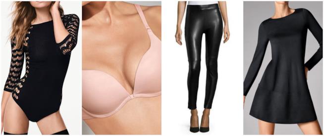 Wolford Outfit Wolford: body, reggiseno, leggins, abito