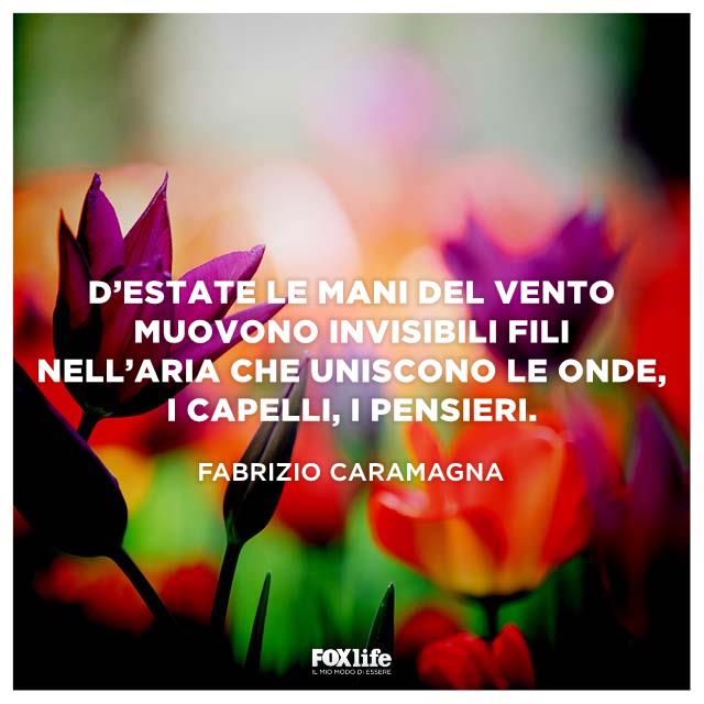Citazione Caramagna Prato fiorito in primo piano