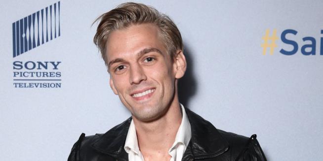 Il cantante Aaron Carter Aaron Carter