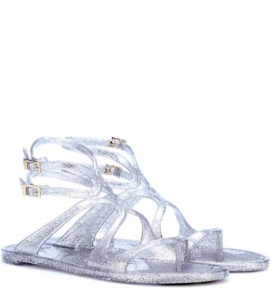 Sandali Lance Jelly con glitter