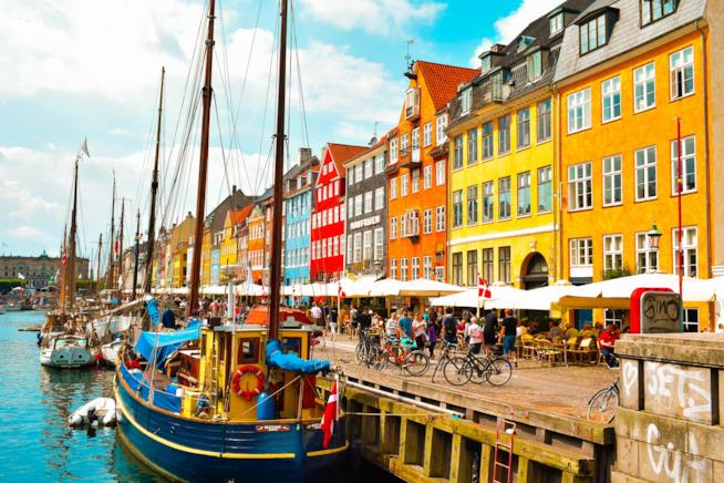 Il colorato Quartiere di Nyhavn Il quartiere più bello di Copenaghen: Nyhavn