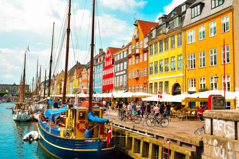 Il colorato Quartiere di Nyhavn Il quartiere più bello di Copenaghen: Nyhavn