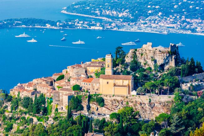 Itinerari in Costa Azzurra: Èze Village, Una vista dall'alto di Èze Village