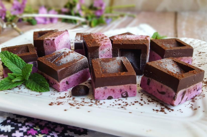 Cioccolatini rinfrescanti Dolcetti al cioccolato