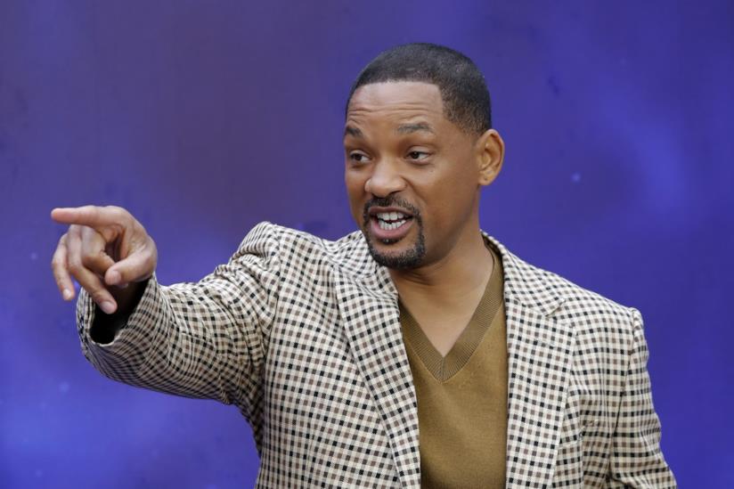 Will Smith alla prima europea di Aladdin Will Smith presenta Aladdin a Londra