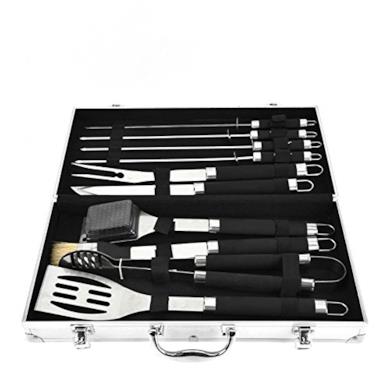 MNII attrezzi per barbecue in acciaio inox