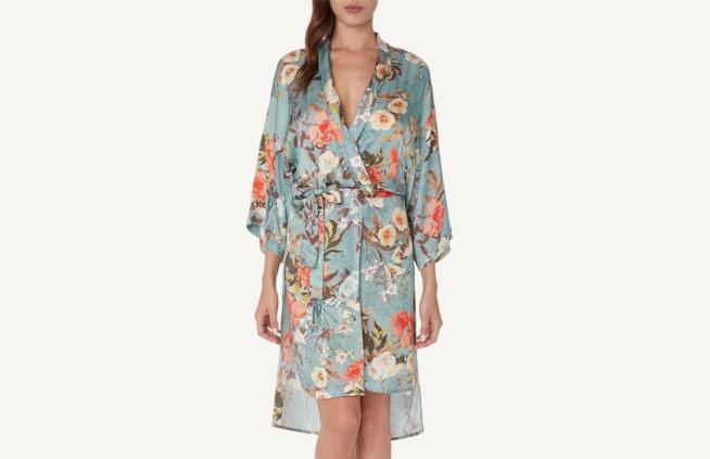Kimono floreale Kimono giapponese con stampa floreale