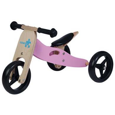 Triciclo senza pedali rosa