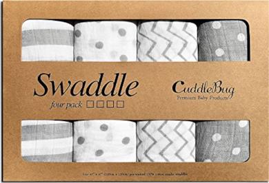 Mussola baby swaddle coperta "4 Pack"