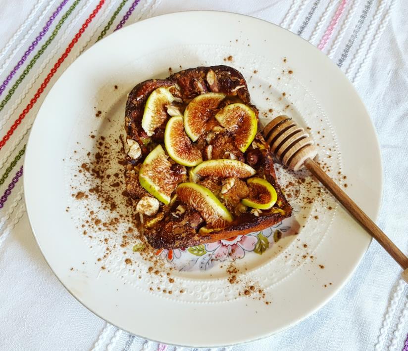 Tortino fichi e nocciole Dolcetto ai fichi