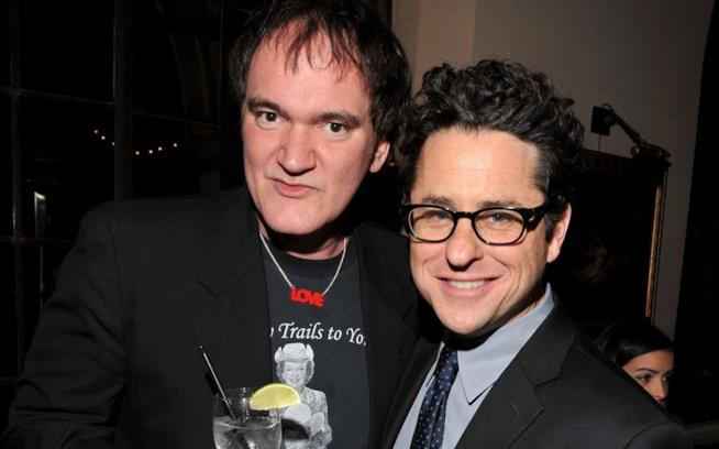 I due registi Quentin Tarantino e JJ Abrams ad una festa