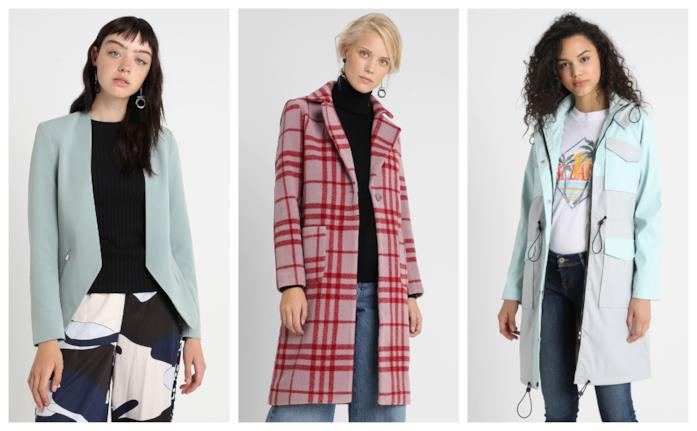 Giacche e cappotti nei colori pastello di moda per l'autunno inverno 2018-19 Giacche e cappotti colore pastello di tendenza A/I 2018-19