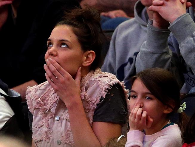 Suri Cruise con la mamma Katie Holmes Katie Holmes e Suri Cruise