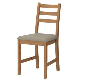 Sedia in legno LERHAMN