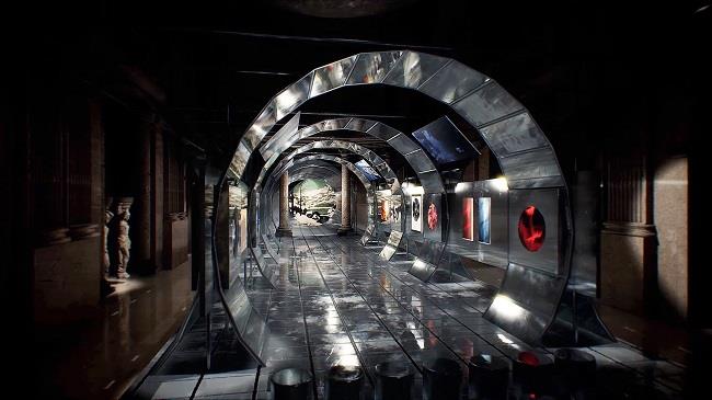 Un’installazione futuristica che ricorda una stazione spaziale è l’immagine della mostra “Un nuovo volo su Solaris” alla Fondazione Franco Zeffirelli di Firenze “Un nuovo volo su Solaris”, la prima internazionale ospitata dalla Fondazione Zeffirelli