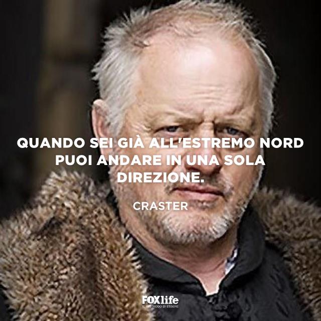 Citazione Craster Craster primo piano