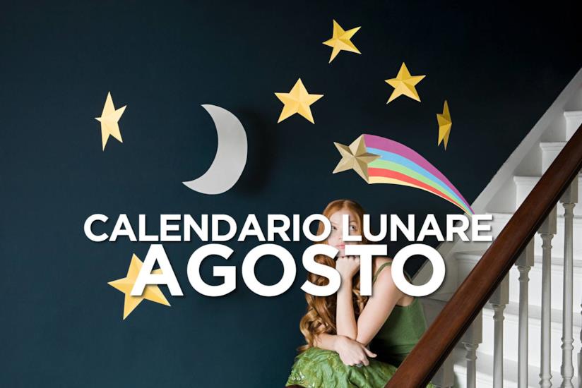 Calendario lunare: Agosto 2019 Le fasi lunari di Agosto 2019