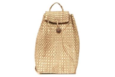 Backpack Straw Bag