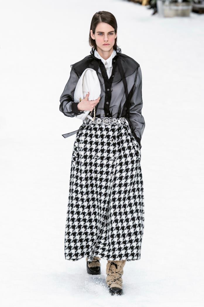 Chanel Pied de poule Pied de poule sfilata Chanel
