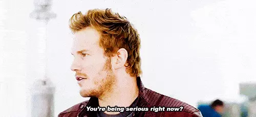 Chris Pratt in Guardiani della Galassia L'attore Chris Pratt