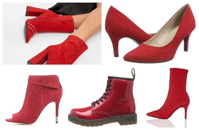 Décolleté e stivaletti rossi di tendenza per l'autunno e inverno 2018-19 Le scarpe rosse must have per l'A/I 2018-19